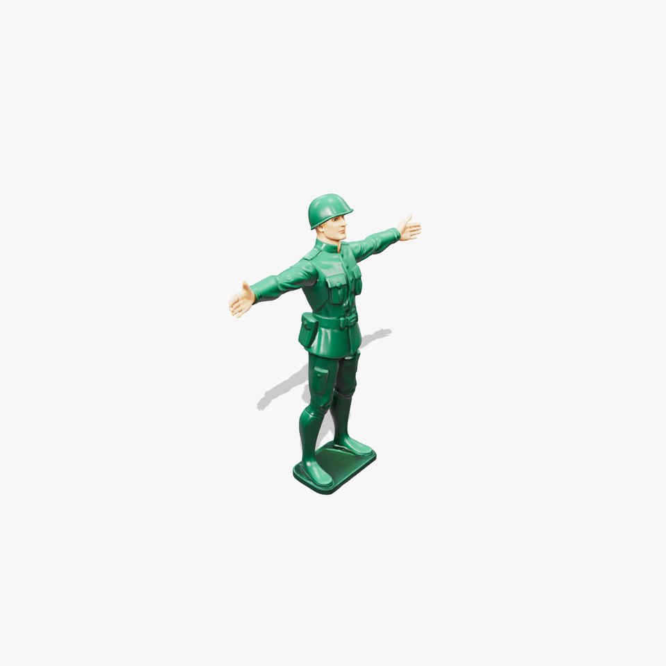 Classic Green Soldier model pack